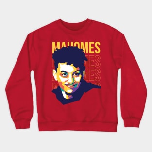 Patrick Mahomes On WPAP Crewneck Sweatshirt